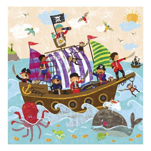Oopsy Daisy Swashbuckling Good Time Canvas Art