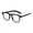 Black, variant on XASZHN Fashion Retro Sunglasses Unisex Candy Color Glasses for Men Women Orange One Size