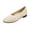 Beige -AD04, variant on Domzle Women’s Ballet Flat Shoes Knit Dress Shoes Round Toe Slip On Ballerina Flats for Woman Low Wedge Comfort Soft Khaki