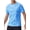 Blue, variant on Men's Rash Guard Swim Shirt UPF50+ Sun Protection Quick Dry Athletic Water Shirts for Men Surf Hiking Black XL