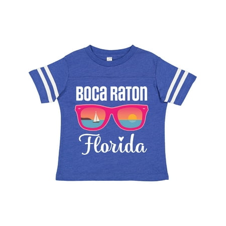 

Inktastic Boca Raton Florida Vacation Gift Toddler Toddler Girl T-Shirt