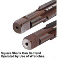 thumbnail image 4 of 2 Pcs Mt2 Morse Taper Reamer Coarse And Finish Set, 4 of 5
