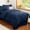 Navy, variant on Twin Comforter Set with Sheets Navy Blue - 5 Pieces Bed in a Bag Twin, All Season Bed Set for Girls and Boys, Bedding Set with Down Alternative Comforter, Sheets, Pillowcase & Sham
