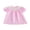 Pink, variant on BemeyourBBs Toddler Baby Girls Summer Smocked Dress Cute Infant Baby Girls Fathers Day Outfit Daddy's Girl Letter Embroidery Short Sleeve Pink Plaid Gingham Dress Casual Clothes
