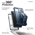thumbnail image 4 of Dexnor for iPhone 11 Case, [Built in Screen Protector and Kickstand] Heavy Duty Military Grade Protection Shockproof Protective Cover for iPhone 11, 6.1 inch Navy Blue, 4 of 6