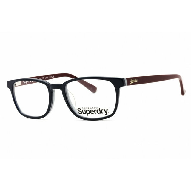 Superdry SDO-QUINN 106 Unisex Navy/Burgundy Full Rim Eyeglasses