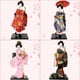 thumbnail image 4 of Figura humana de 12 pulgadas, figura de geisha, muñeca de kimono de seda, adornos de estilo de boda para restaurante, regalos decorativos de escritorio, 4 of 6