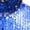 Royal Blue, variant on iiniim Tassel Boys Sequin Jackets Mock Neck Jacket Zip Up Coat Sparkle Outwear Performance Clothes Royal Blue 10