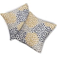 thumbnail image 7 of Blue Yellow Pillow Covers 18x18 Set of 2 Boho Gray Polka Dot Throw Pillows Modern Art Trendy Print Decorative Outdoor Pillowcase Square Cushion Cover Pillow Case for Home Sofa Couch Bed, 7 of 7