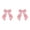 Pink-2Pcs, variant on 1Pcs Giant Pink Bow Large Satin Ribbon Decoration, Big Bow for Coquette Room Decor, Wedding Birthday Party Backdrop, Wall Front Door Christmas Tree Car Photo Prop, Outdoor Décor 54.3 Inch