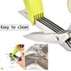 thumbnail image 5 of 3pcs Stainless Steel Multi-Function Kitchen Scissors,Wire Stripper,Safety Cover and Cleaning Comb and 5 Blades, 5 of 5