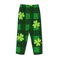 thumbnail image 5 of Xecao Happy St. Patrick's Day5 Women's Straight Lounge Pajama Pants: The Epitome of Relaxed Sleepwear, 5 of 9