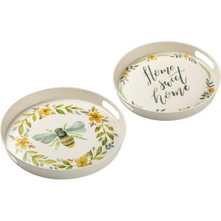 White Honeybee Melamine Plates (Sold in a Set of 4) – KG Bees