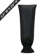 Outdoor Faucet Cover Socks 25”H x 13”W for Winter Freeze Protection, Outdoor Tap Cover, Large Faucet Covers for Outside, Reusable Yard Spigot Cover, Antifreeze Long Water Insulated - 1 Piece