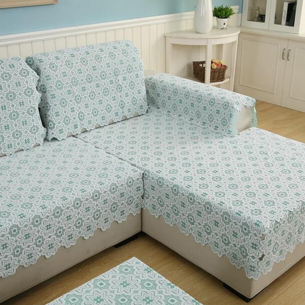 Sofá Rectangur De Varios Tamaños Loveseat Reclinable Sil ntideslizante, De Muebles Acolchado Para Mascotas Perros Verde - 90x160cm perfecl Cubierta trasera del sofá