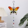 thumbnail image 3 of Colibrí Carillón de viento Colgante de cristal Arco iris Atrapasueños Iluminación Jardín Decoración Araña Accesorios de cristal Día de los Caídos Gi, 3 of 5
