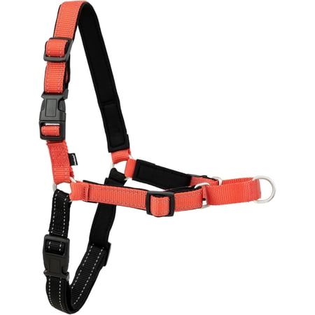 Deluxe Easy Walk Harness - Trainer-Trusted Dog Chest Harness with Breathable Martingale Loop Design - Helps Stop Pulling with No Choking & Gagging - Small - Rose