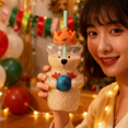 thumbnail image 5 of 2025 Bear Straw Cup Glass,Cute Bear Tumbler for Iced Coffee,Beer,Wine,and Holiday Cocktails,Perfect Christmas Gift for Coffee Lovers and Holiday Gatherings, 5 of 11