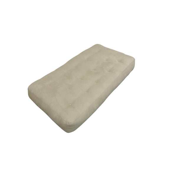 Maykoosh 4" Country Chair Tan Microfiber Futon Mattress