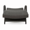 thumbnail image 4 of DAJU Rattan Foldable Backrest Chaise Lounge Set of 2,Outdoor Pool Folding Recliners,Adjustable Patio Chairs Wicker Lounge Chairs for Outside Beach Poolside Sunbathing, 4 of 12