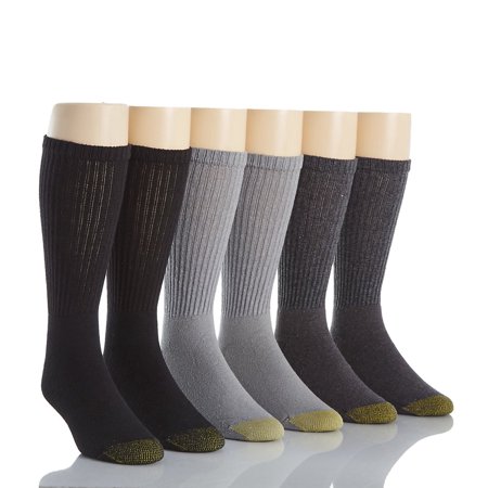 Gold Toe 656S Athletic Crew Socks - 6 Pack - Walmart.com