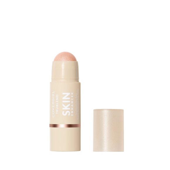 COVERGIRL Trublend Skin Enhancer Balm Stick Highlighter, Vegan Formula, Easy to Use, Glides on Effortlessly, Non-Greasy, Doesn't Crease