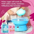 thumbnail image 3 of Cotton Candy Floss Sugar Package of 2ct-(Pink Vanilla and Blue Raspberry)-2lb Each Flavor- (2ct-2lb Jars), 3 of 5