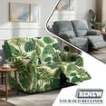 thumbnail image 5 of Xoenoiee Tropical Palm Leaves Print Waterproof Recliner Loveseat Cover, 6 Pieces Stretch Recliner Sofa Slipcovers Washable Couch Cover Furniture Covers for Pets, Dogs, Kids, 5 of 6