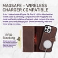 thumbnail image 3 of Stylish iPhone 17 Pro Max Trifold Wallet Case with RFID Protection, 3 of 5