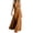 Bronze, variant on ChaoHeng Summer Dresses for Women Solid High Waist Sleeveless Basic Loose Casual Green S
