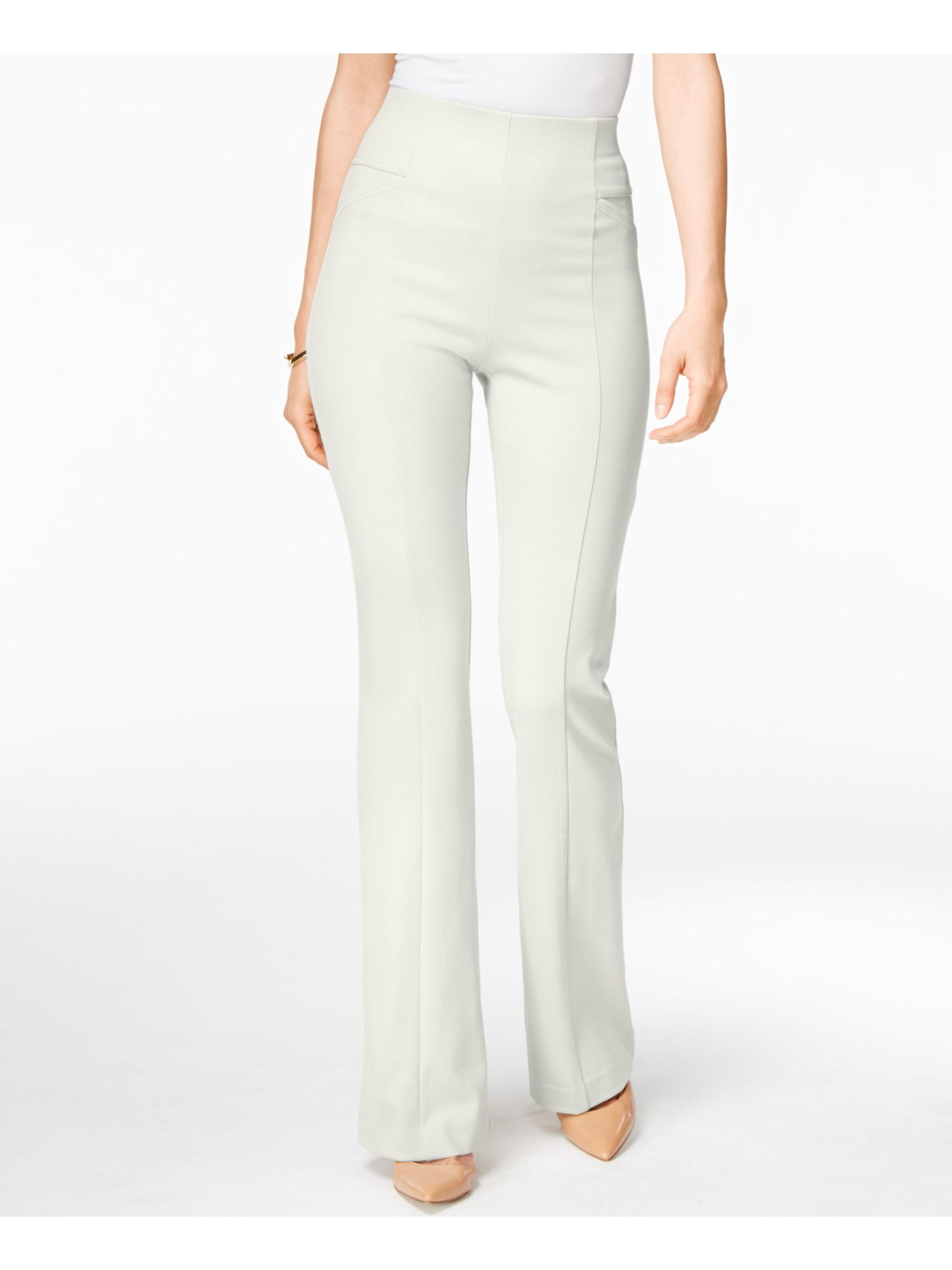 1392 Beige Curvy Fit Boot Cut Wear 