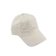 thumbnail image 1 of Casquette de Baseball à Paillettes - Ivoire, 1 of 1