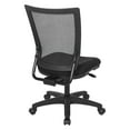 thumbnail image 6 of Worksmart Task Chair with Breathable Mesh Back and Padded Black Fabric Seat, 6 of 11