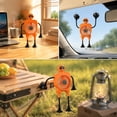 thumbnail image 6 of THOPBPRK Desk Fan, Personal Table Fan with StrongAirflow & Rechargeable Battery, Creative fan with FlexibleBendable 4-Legs Structure & Silicone Sucker for Bedroom Home , 1Pcs Orange, 6 of 7