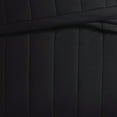 thumbnail image 2 of Brooklyn Loom Solid Cotton Percale Black Twin/Twin XL 2 Piece Comforter Set, Solid Color Themed, Oeko-TEX Certified Confidence, 2 of 9
