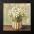 thumbnail image 2 of Nai, Danhui 20x20 Black Modern Framed Museum Art Print Titled - Hatbox Freesia - Wag, 2 of 5