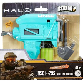 Halo Boomco Unsc M45d Blaze Of Glory Tactical Blaster Toy With 16 Foam Darts Walmart Com Walmart Com
