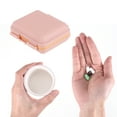 thumbnail image 4 of Unique Bargains 1 Pc 6 Grids Independent Double Layer Pill Case Detachable for Travel, 4 of 6