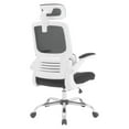 thumbnail image 6 of Black Mesh Back in Black Fabric Seat with Flip Arms and 2D Headrest, 6 of 9