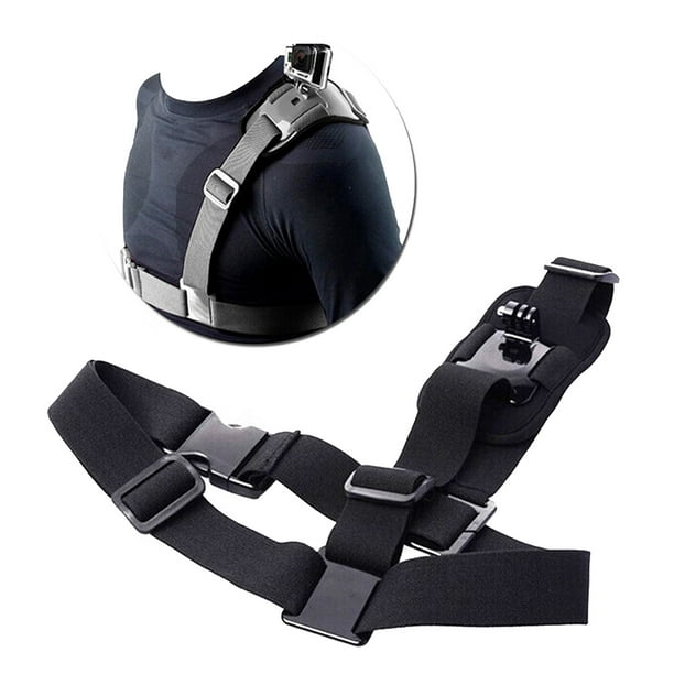 Amdohai Sangle d'épaule pour Gopro HD Adaptateur de ceinture pour harnais  de poitrine à montage sur bandoulière unique pour GoPro 