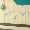 thumbnail image 4 of Worgeous 3pcs Wood Seagull Wall Decor Wooden Beach Wall Decor Coastal Theme Wall Art Seagull Wall Sculpture Sea Birds Wall Hanging for Living Room Bedroom Dining Room, 4 of 8