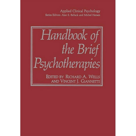 NATO Science Series B: Handbook of the Brief Psychotherapies, (Paperback)