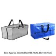 thumbnail image 4 of Bolsas de mudanza con cremallera Bolsa de lavandería de alta resistencia Bolsa de viaje que ahorra espacio Bolsa tejida de gran capacidad Bolsas de mensajero y de hombro EDUCACIÓN FÍSICA Jumpingount AP011857-02, 4 of 6