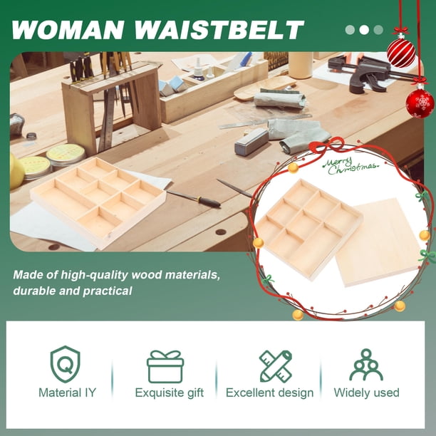 BEADCEST 2Ud Caja Organizadora De Madera Pintada A Mano Para Almacenamiento Y Regalos En
