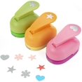 thumbnail image 1 of 3 Pieces Of Punches, Motif Punches, Paper Punches, Motif Punches, Set Of Punches, 3 Piece, 1 of 5