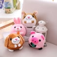 thumbnail image 1 of Plush Bouncing Ball Baby Learning To Talk Toy Seaweed Pig Recording Learning Tongue Electric Toy 120 Nursery Rhymes heqiyong LED, 1 of 2