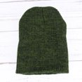 thumbnail image 3 of 4Set Knitted Beanie Cap Army Green Machine Washable for Men Football Game, 3 of 8