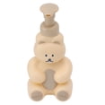 thumbnail image 1 of Distributeur de Savon Liquide en Forme d'Ours Dessin Animé, Corps Irrégulier, Récipient de Rangement pour Savon à Main Rechargeable pour Décoration de Salle de Bain, 1 of 7