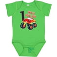 thumbnail image 3 of Inktastic Monster Truck How I Roll 1st Birthday Boys Baby Bodysuit, 3 of 5