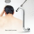 Long Shower Arm, Stainless Steel Shower Arm Extender, Extension Arm